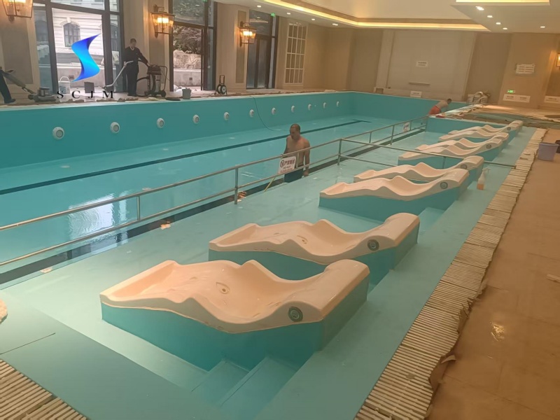 上海室內(nèi)泳池改造膠膜鋪裝